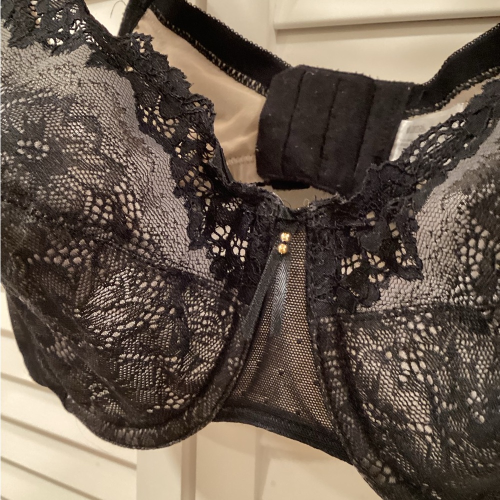 Wacoal Basic Bnefits Full Figure Underwire Black … - image 3